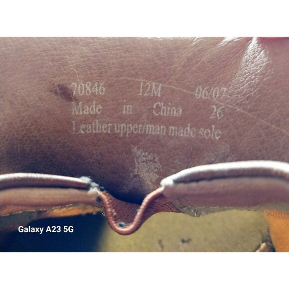 Clarks Mens Leather Slip-On Loafers Brown Casual Dress Shoes Size 12M - Picture 7 of 8